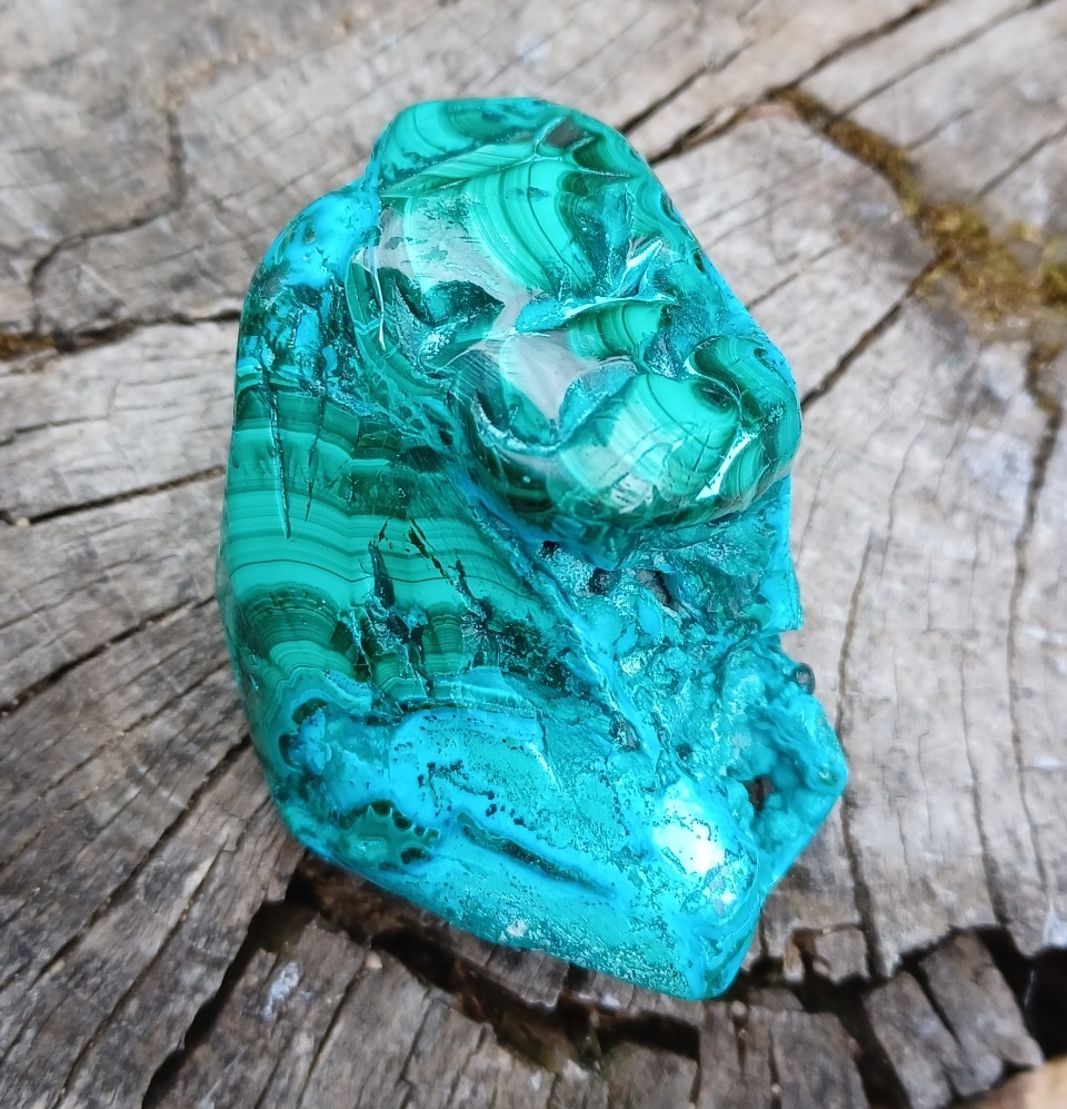 Malachit s chryzokolem 97g