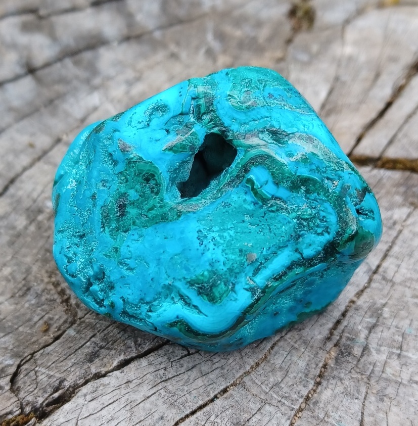 Malachit s chryzokolem 59g