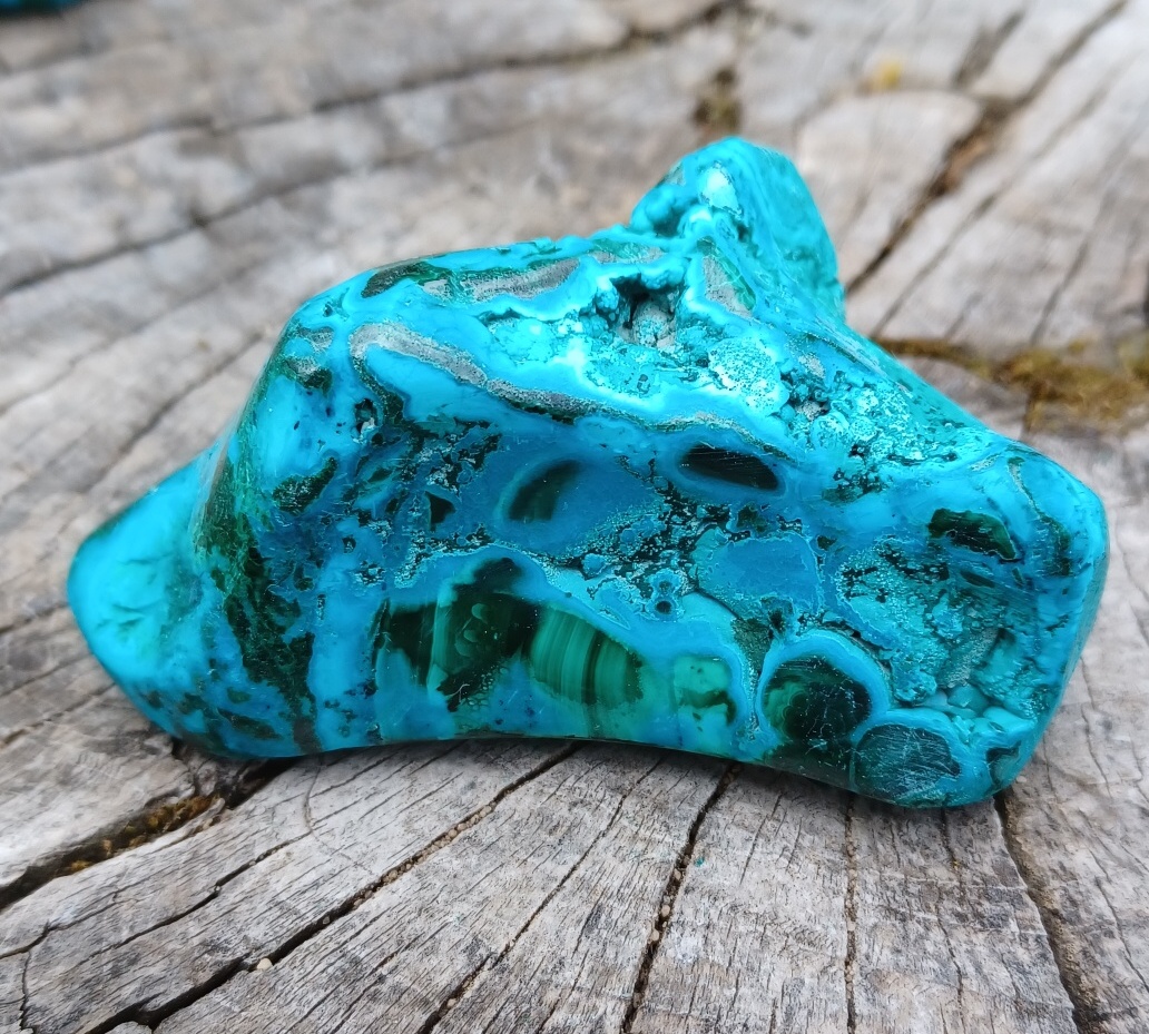 Chryzokol s malachitem 110g