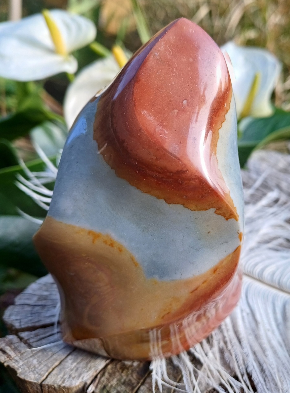 Jaspis imperial plamen 535g