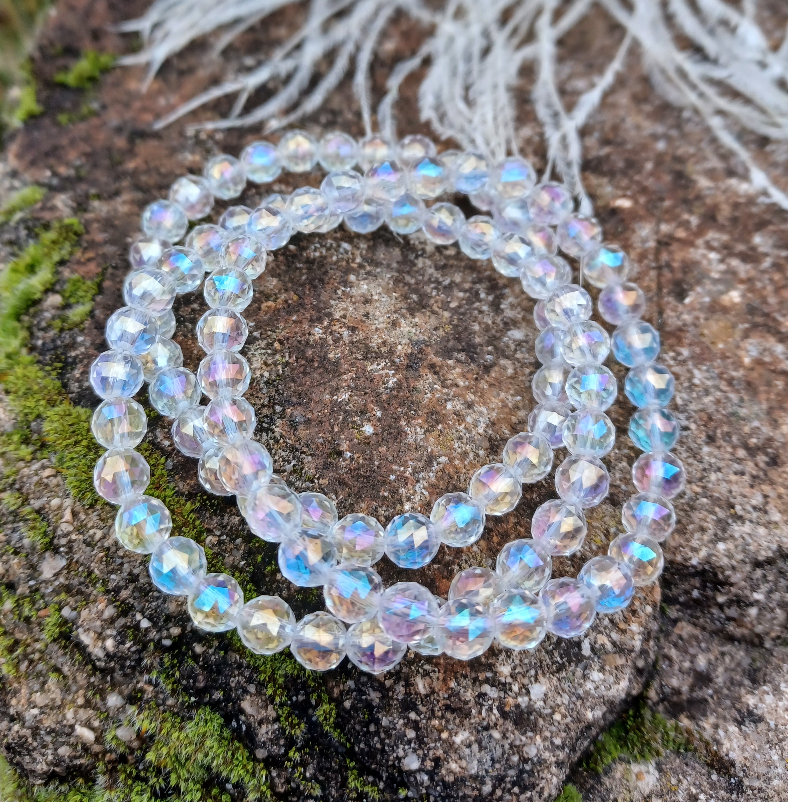 Aqua aura andělská náramek