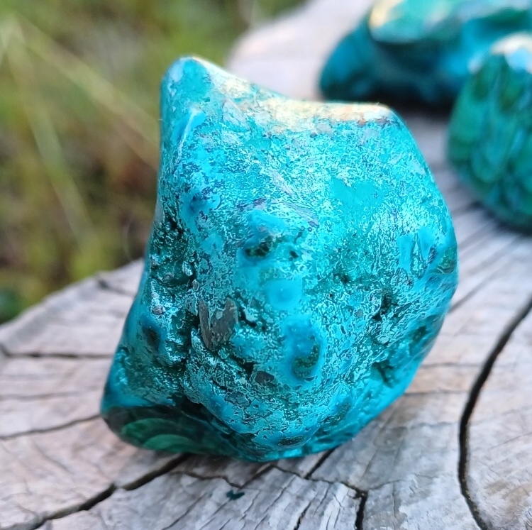Malachit s chryzokolem 76g