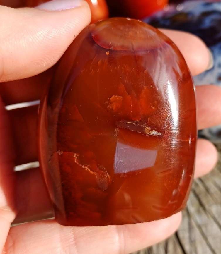 Karneol těžítko 120g