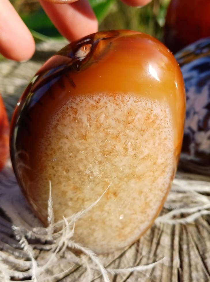Karneol těžítko 285g