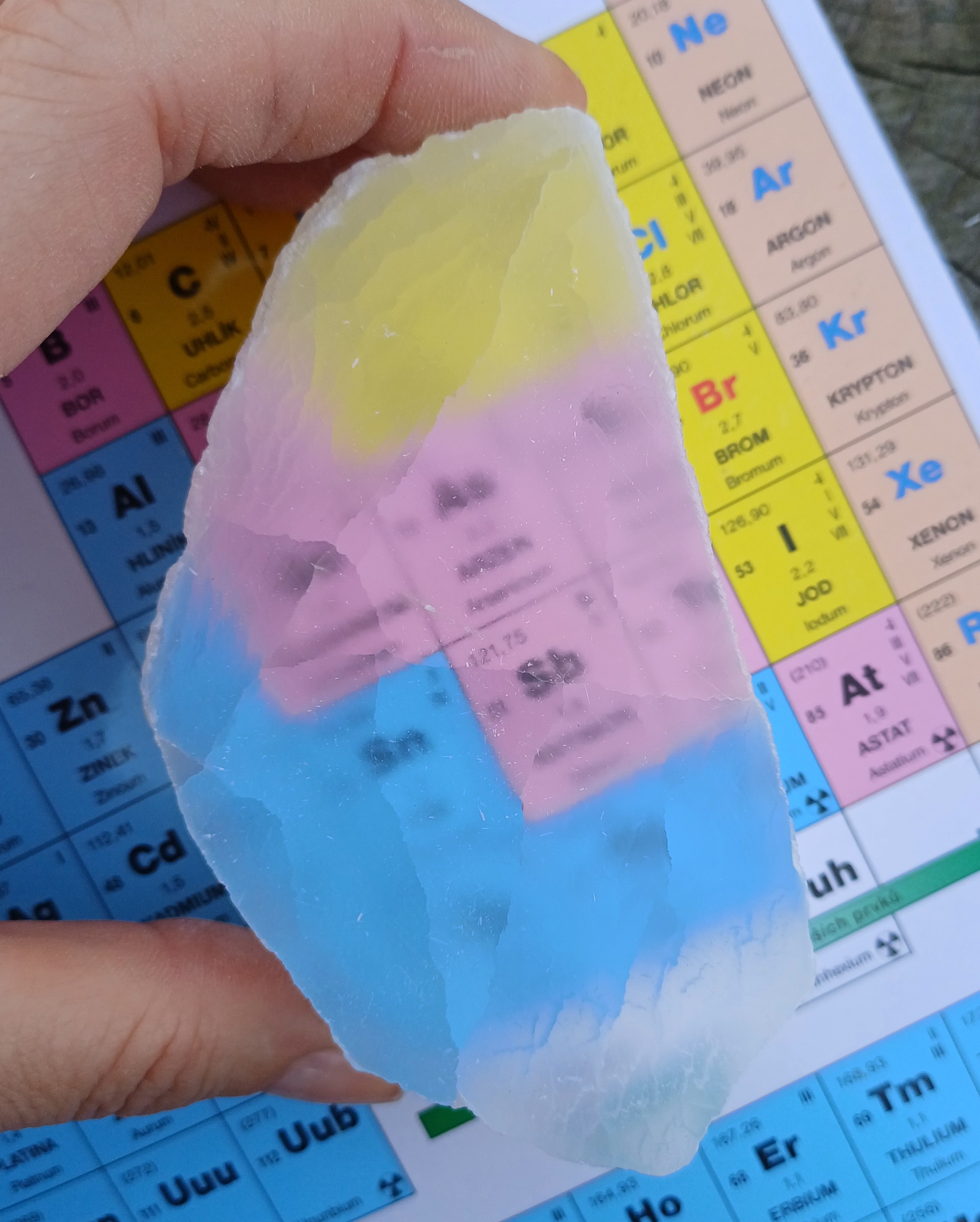 Selenit bloček TV stone 265g