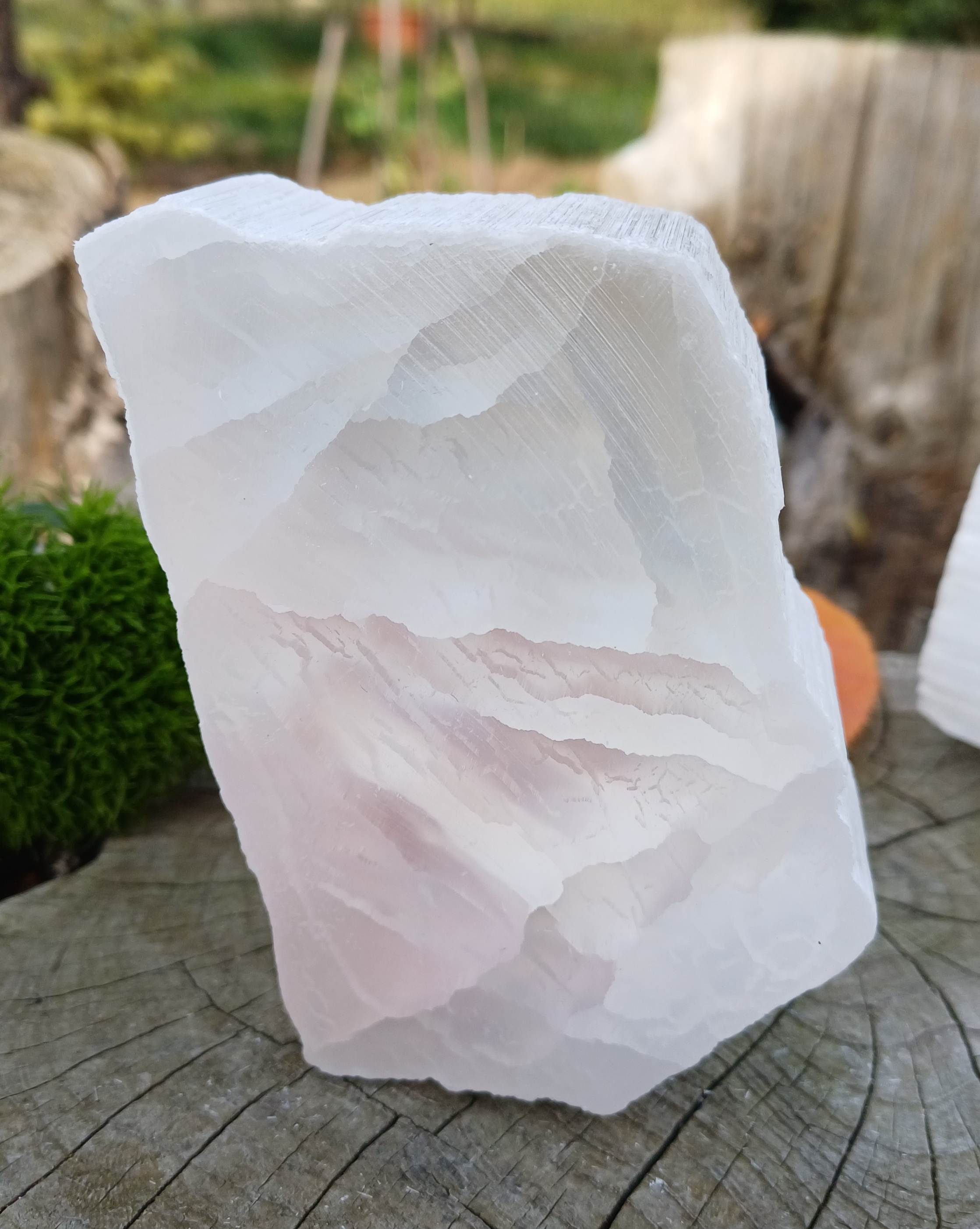 Selenit bloček TV stone 420g