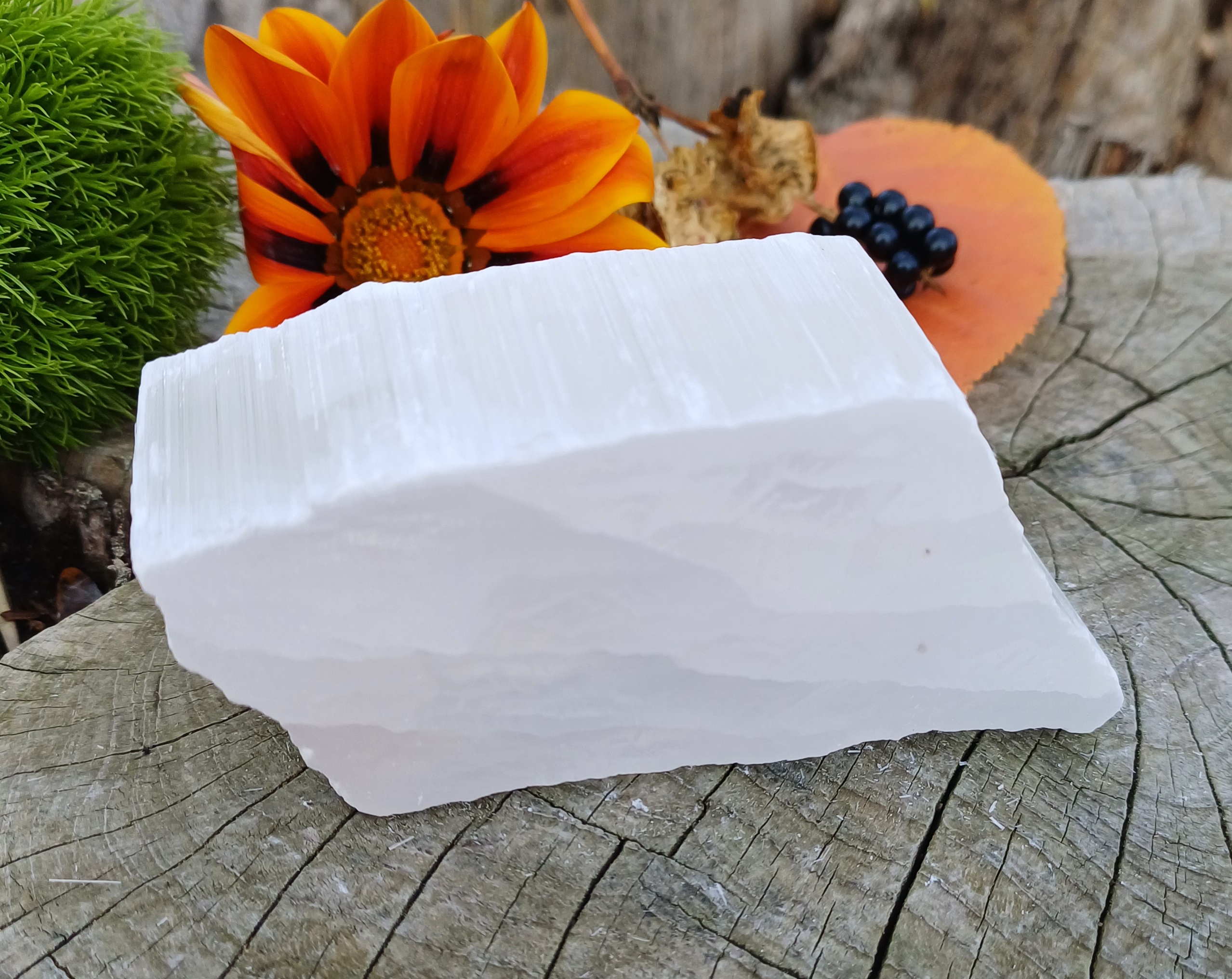 Selenit bloček TV stone 215g