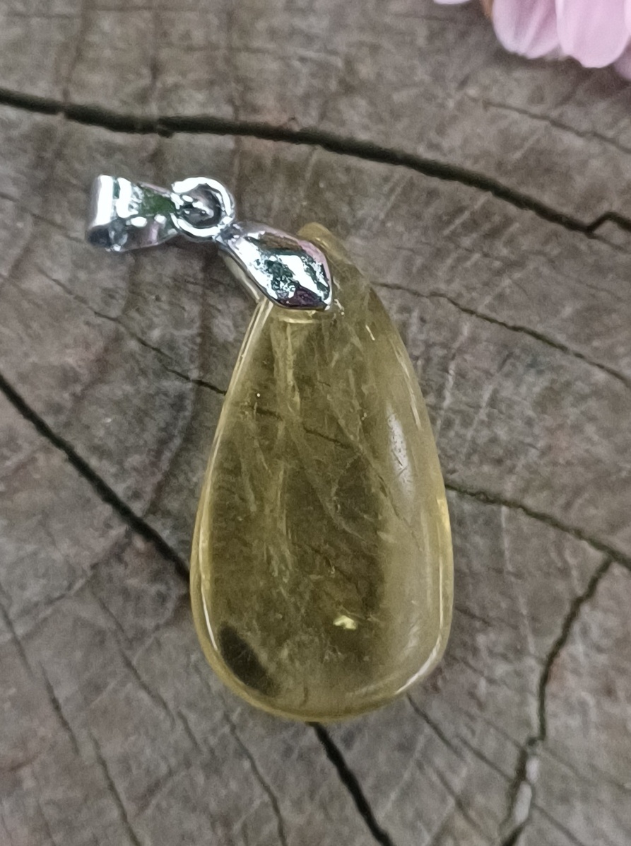 Citronový křemen přívěsek