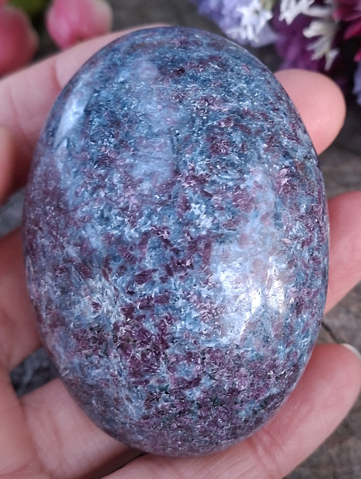 Rubín, fuchsit, kyanit 170g