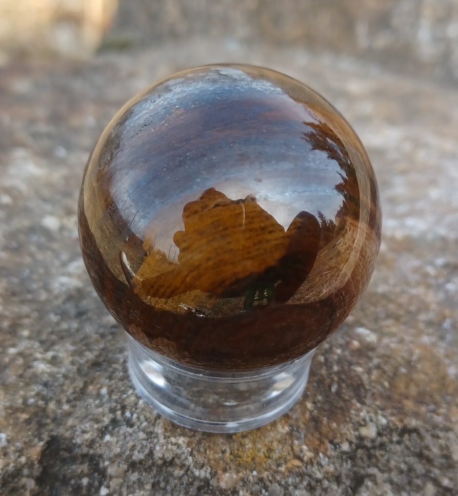 Jaspis páskovaný koule 4 cm