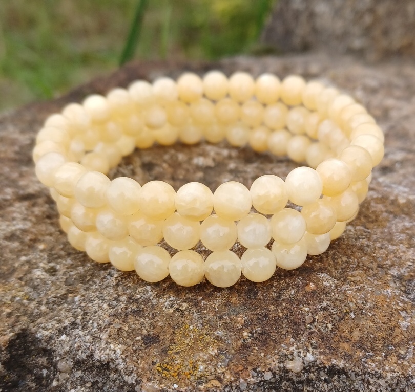 Aragonit náramek