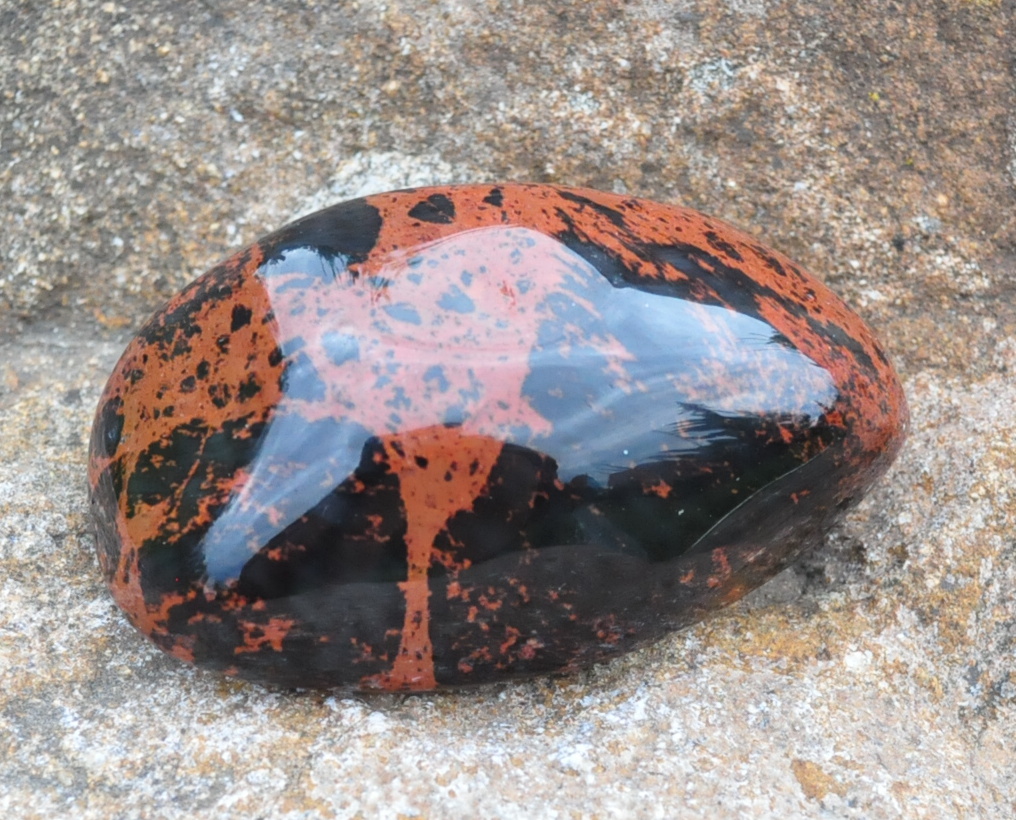 Obsidián mahagonový jumbo 436g