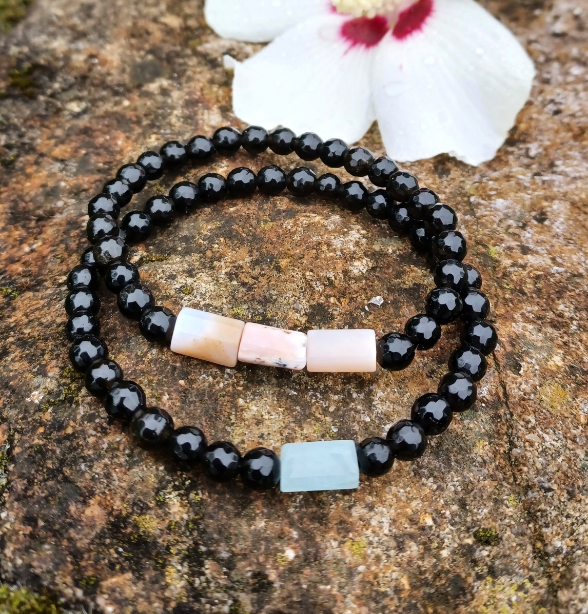 Párové náramky onyx