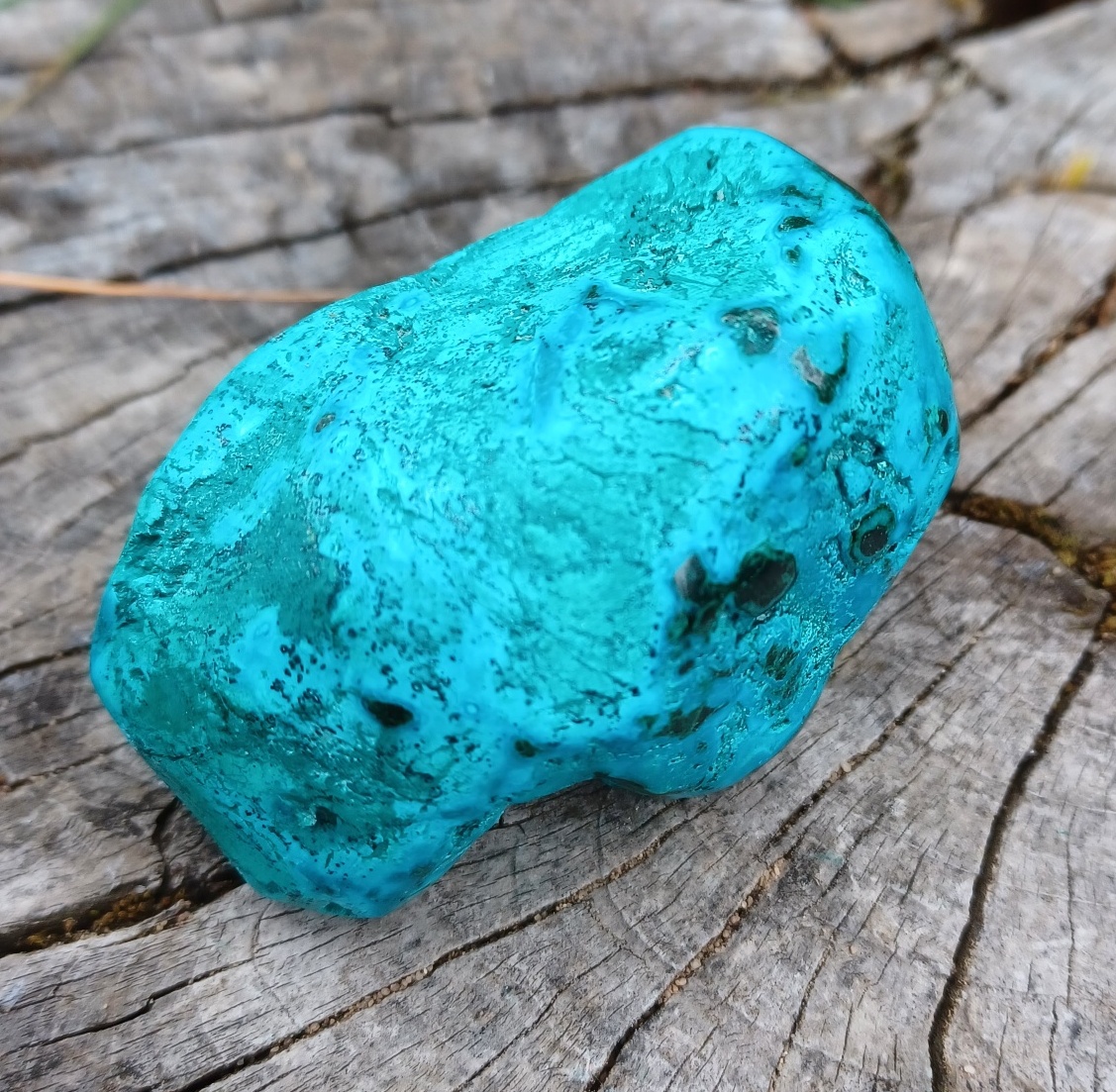 Malachit s chryzokolem 132g