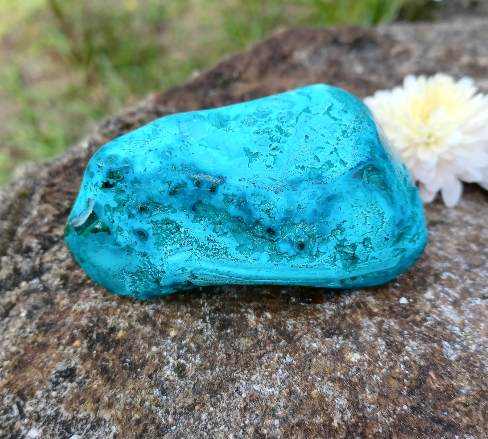 Malachit s chryzokolem 120g