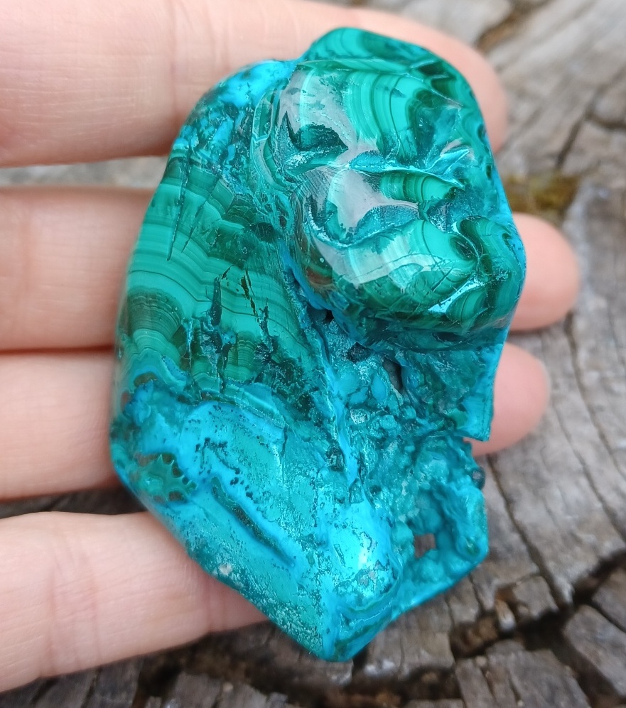 Malachit s chryzokolem 97g
