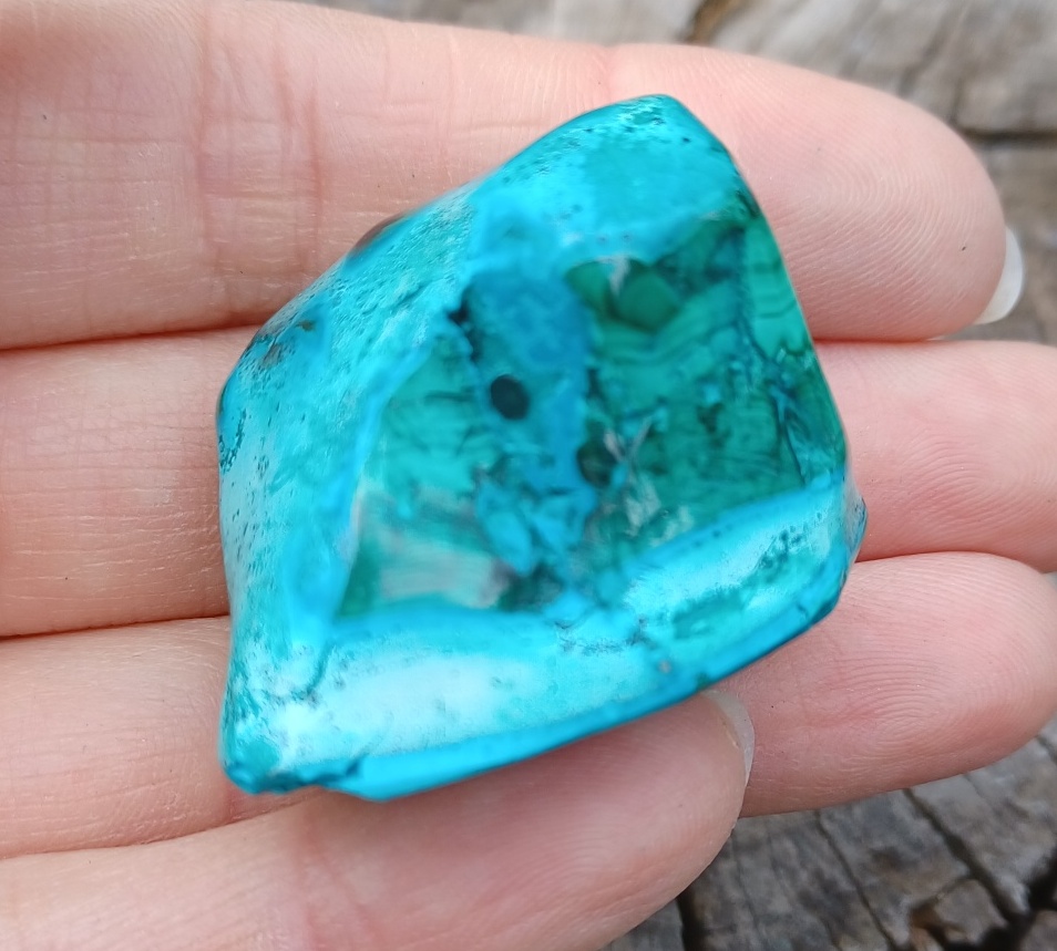 Malachit s chryzokolem 43g