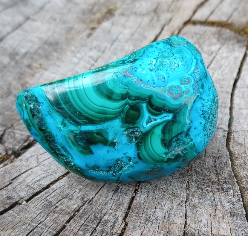 Malachit s chryzokolem 63g