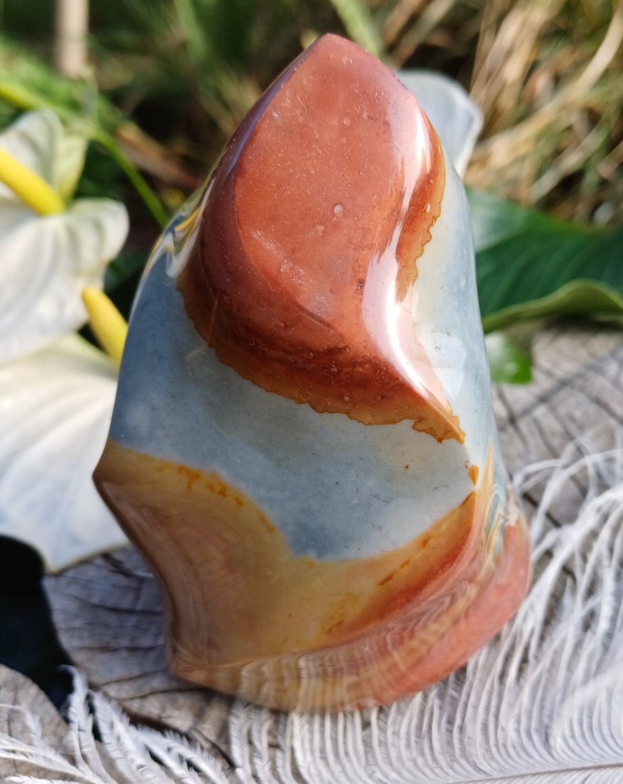 Jaspis imperial plamen 535g