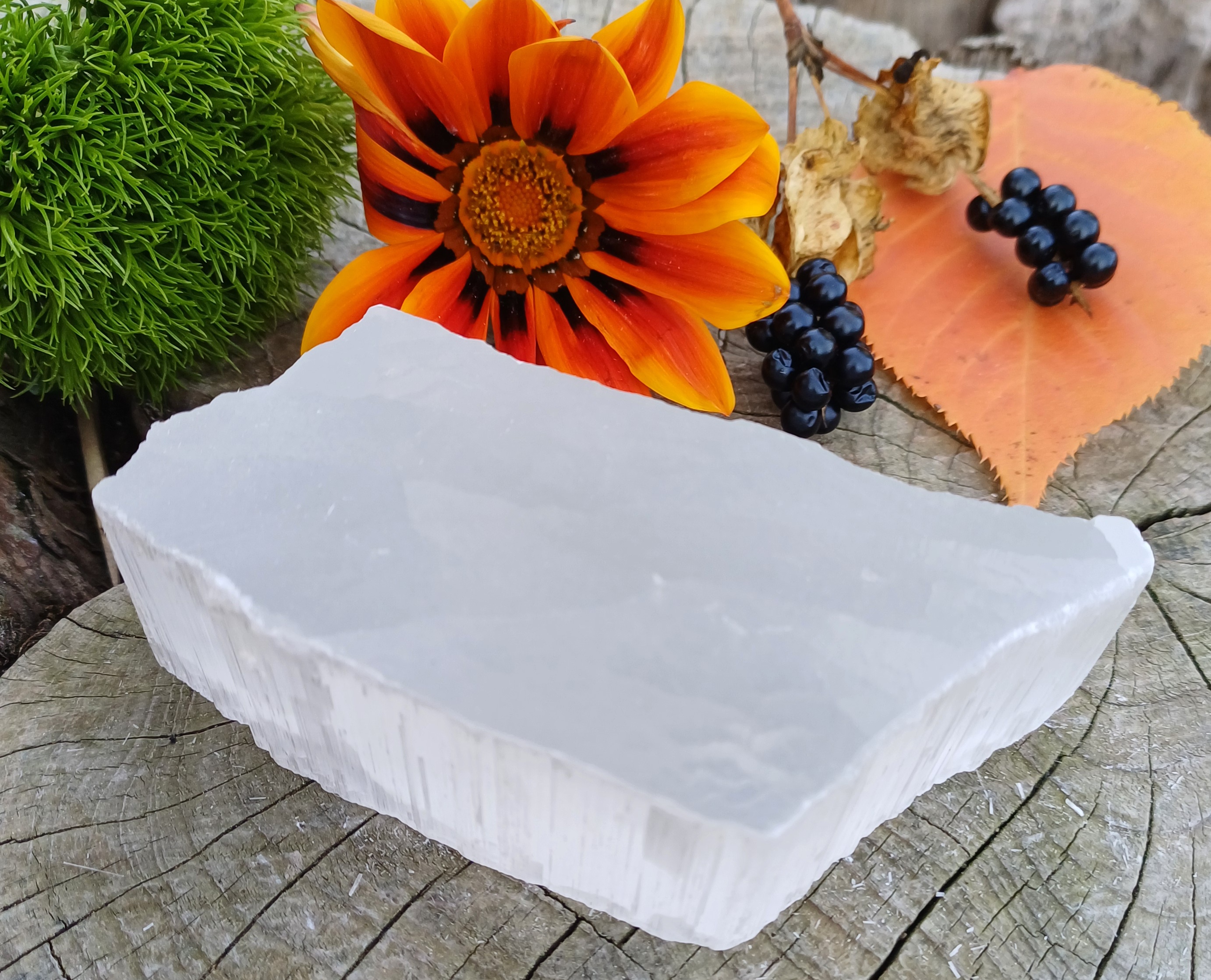 Selenit bloček TV stone 215g