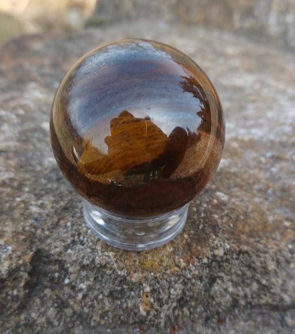Jaspis páskovaný koule 4 cm