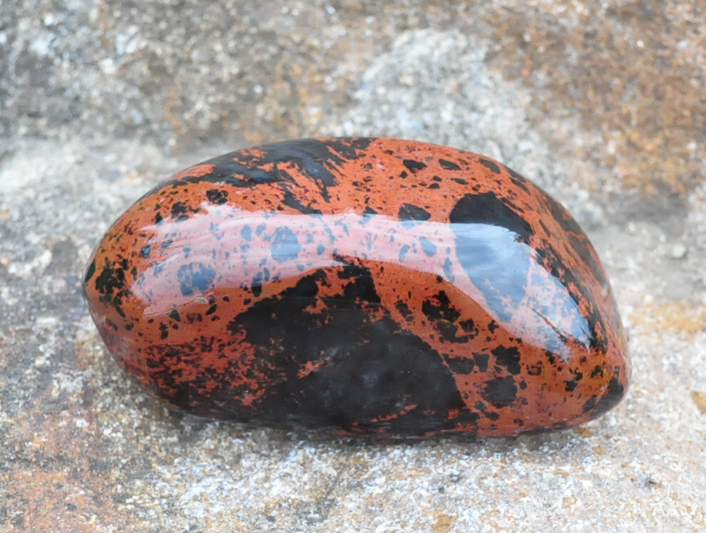 Obsidián mahagonový jumbo 436g