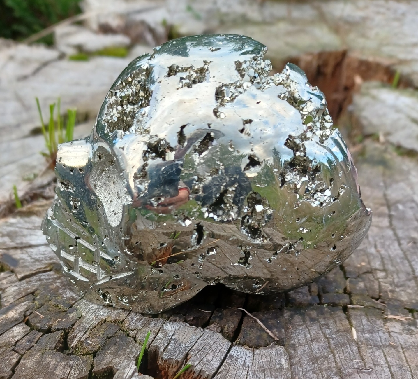 Lebka pyrit 535g