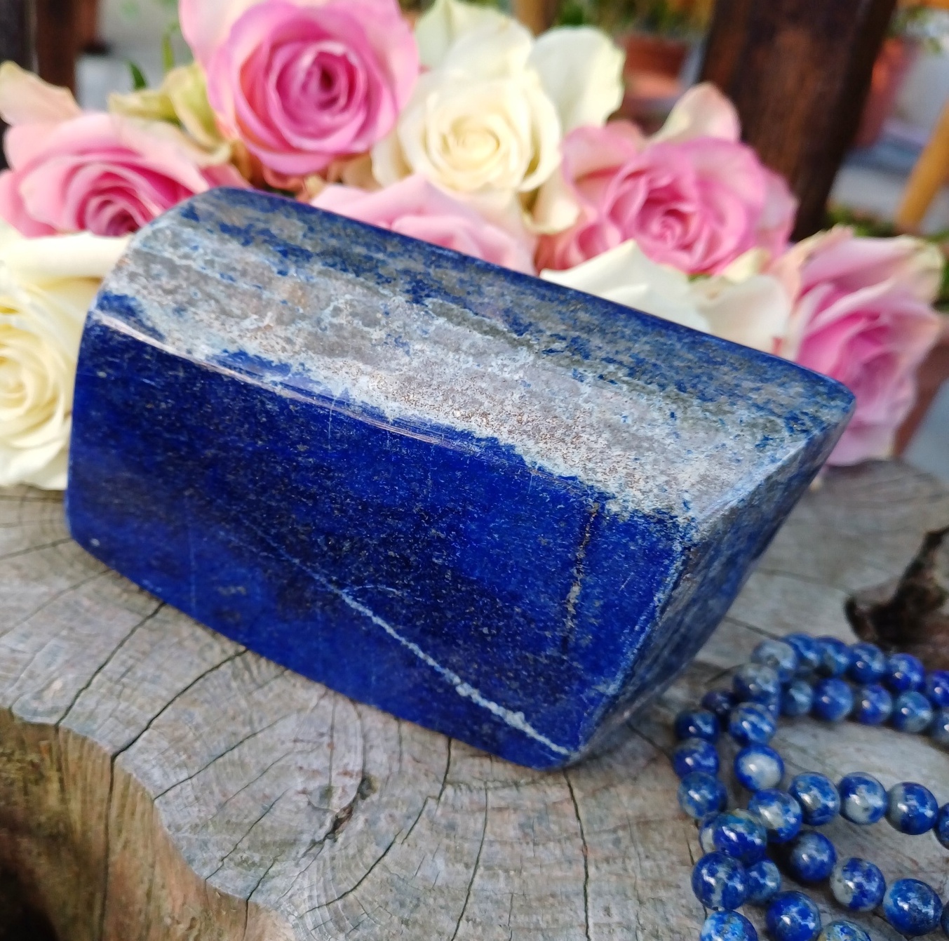 Lapis lazuli těžítko 705g