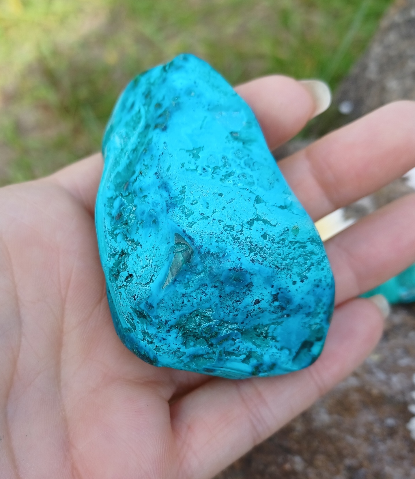 Malachit s chryzokolem 120g