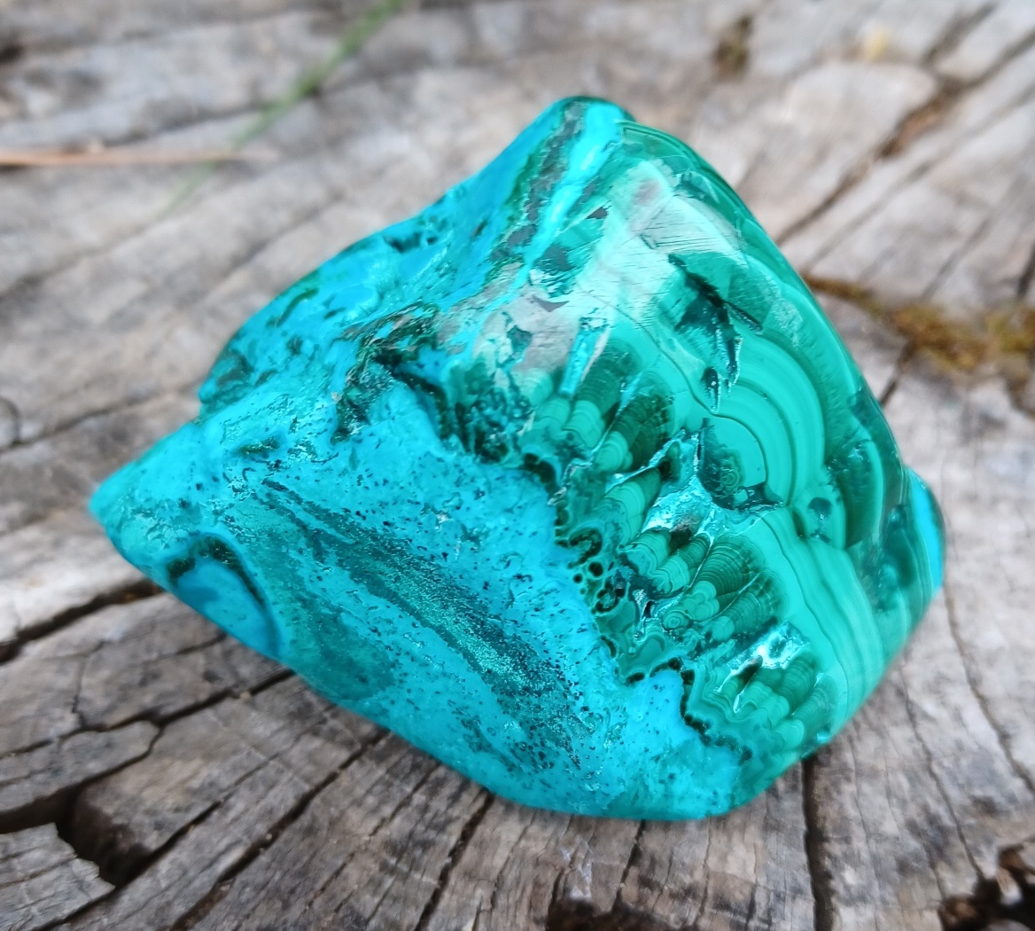 Chryzokol s malachitem 199g