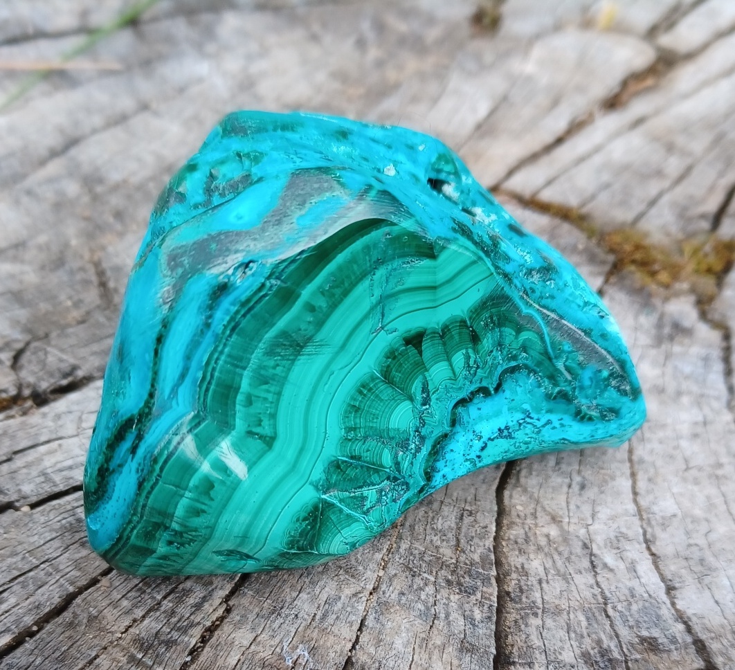 Malachit s chryzokolem 110g
