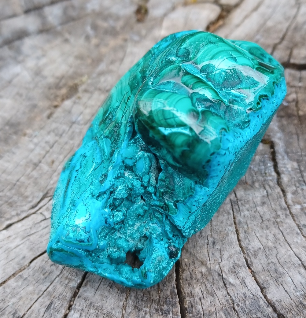 Malachit s chryzokolem 97g