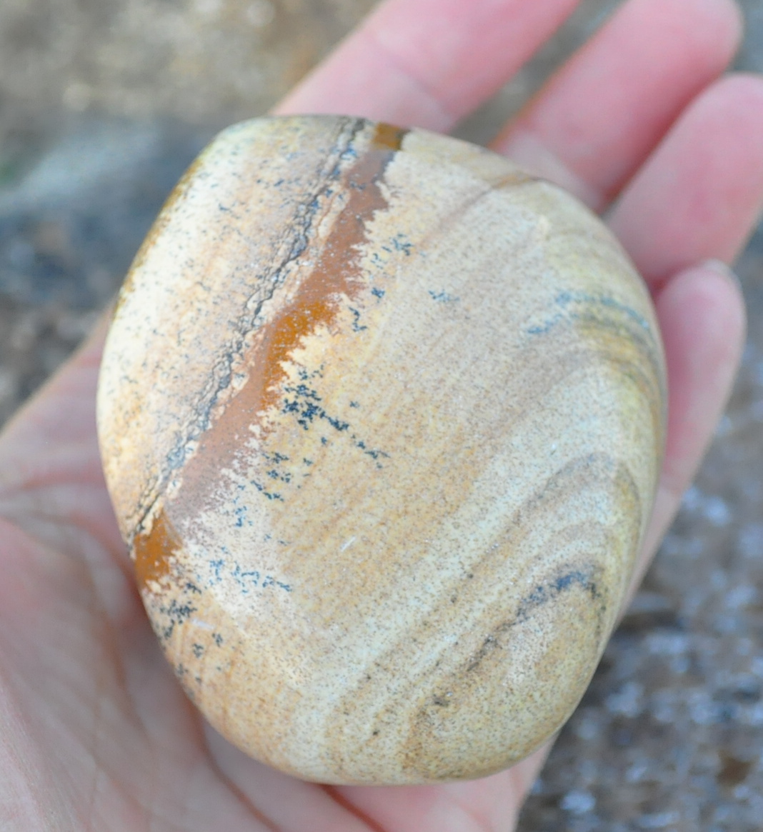 Jaspis obrázkový jumbo 255g