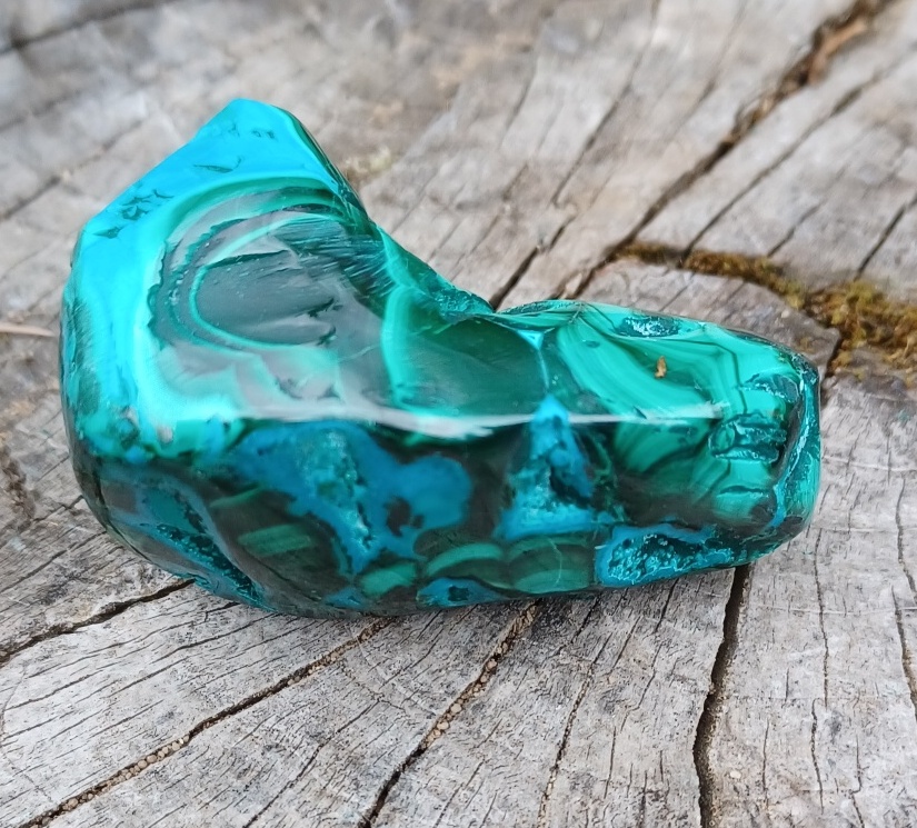 Malachit s chryzokolem 63g