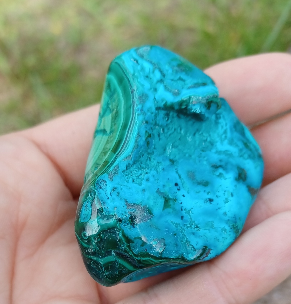 Malachit s chryzokolem 100g