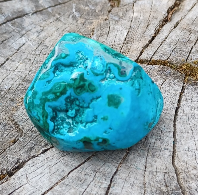 Malachit s chryzokolem 63g