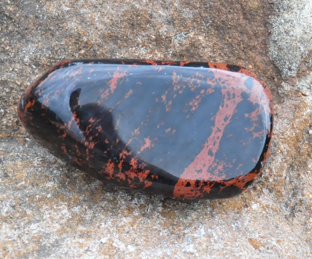 Obsidián mahagonový jumbo 436g