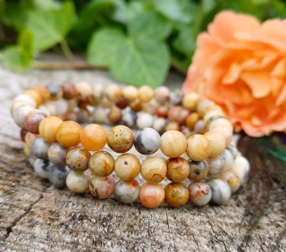 Achát krajkový náramek pro muže