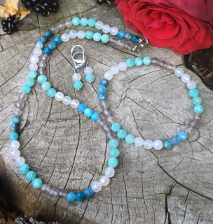 Apatit, amazonit souprava