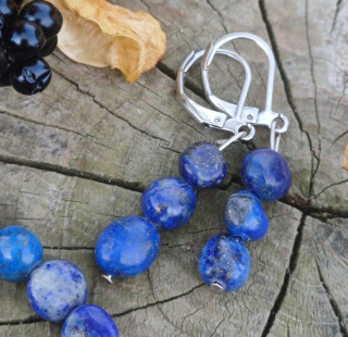 Lapis lazuli náušnice