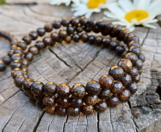 Bronzit náramek pro muže