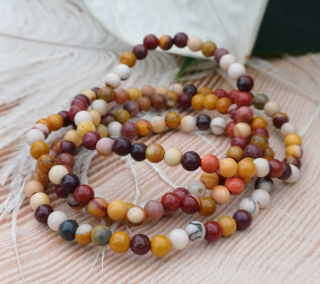 Jaspis mookait dětský náramek