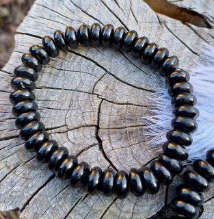 Gagát náramek pro muže