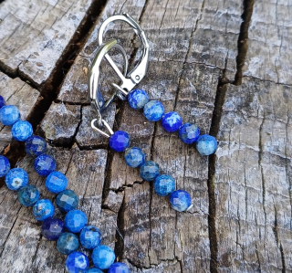 Lapis lazuli náušnice