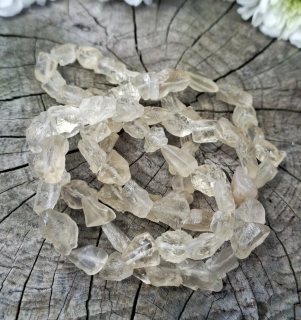  Ortoklas náramek ze surových kamenů 