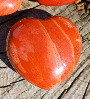Jaspis červený srdce