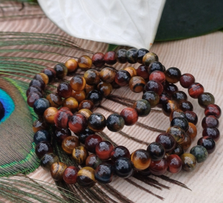 Tygří oko mix dětský náramek