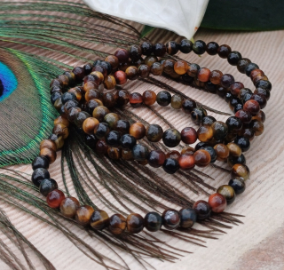 Tygří oko mix dětský náramek