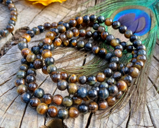 Tygří oko mix náramek