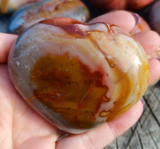 Jaspis imperial srdce 155g